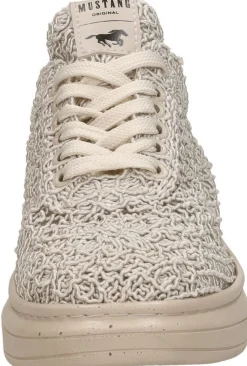 Mustang Sneakers Laag Beige Clearance