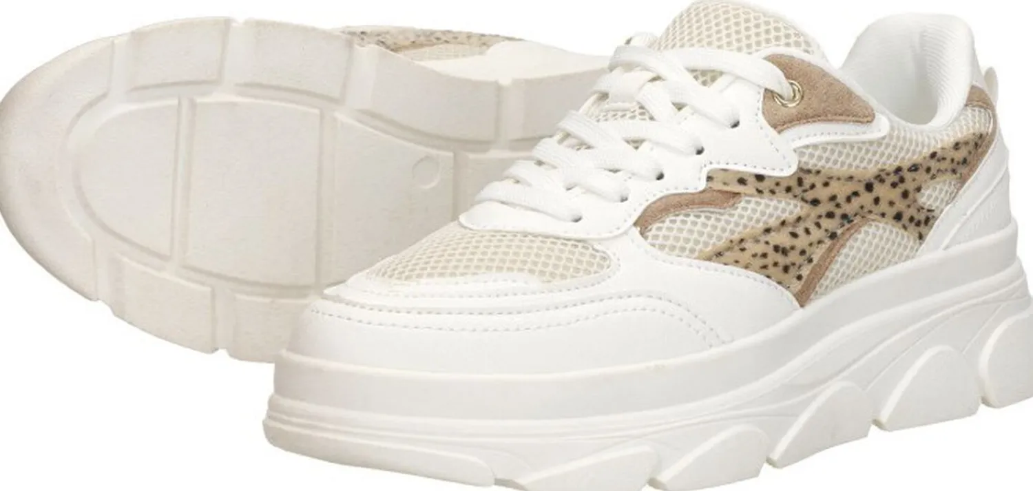 Sub55 Sneakers Laag Beige New