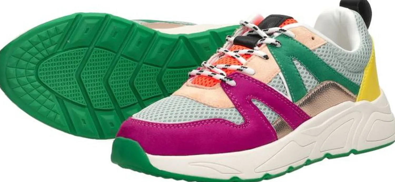 Sub55 Sneakers Laag Fuchsia Outlet