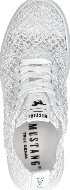 Mustang Sneakers Laag Wit Hot