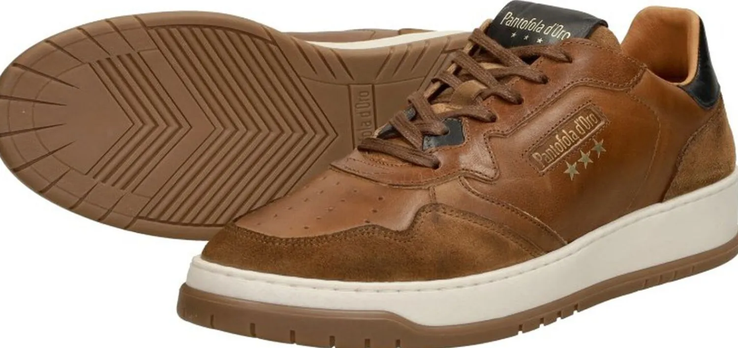 Pantofola D'oro Sneakers Laag Cognac Hot