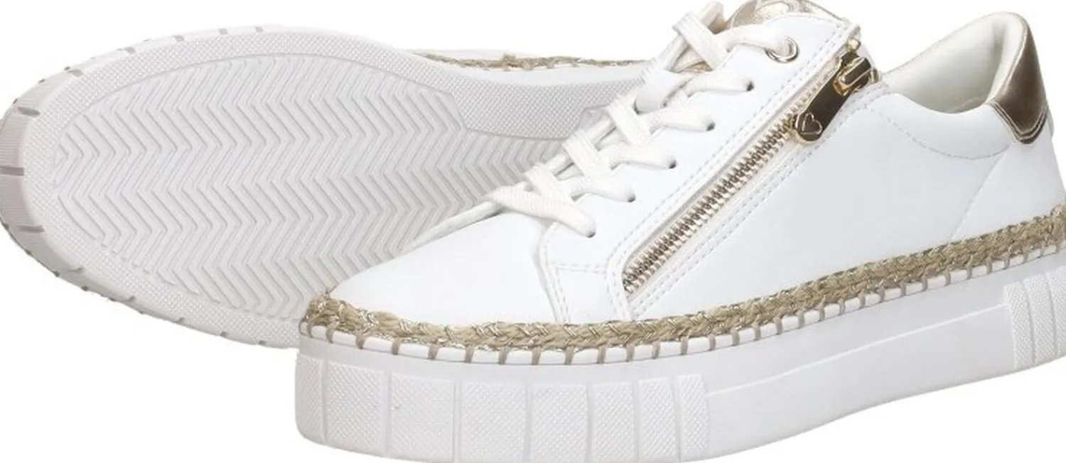 Marco Tozzi Sneakers Laag Wit Outlet