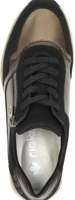 Rieker Sneakers Laag Donkerbruin New