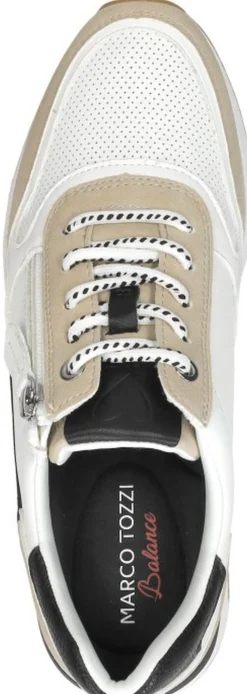 Marco Tozzi Sneakers Laag Wit Sale