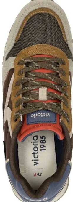 Victoria Sneakers Laag Donkerbruin Hot