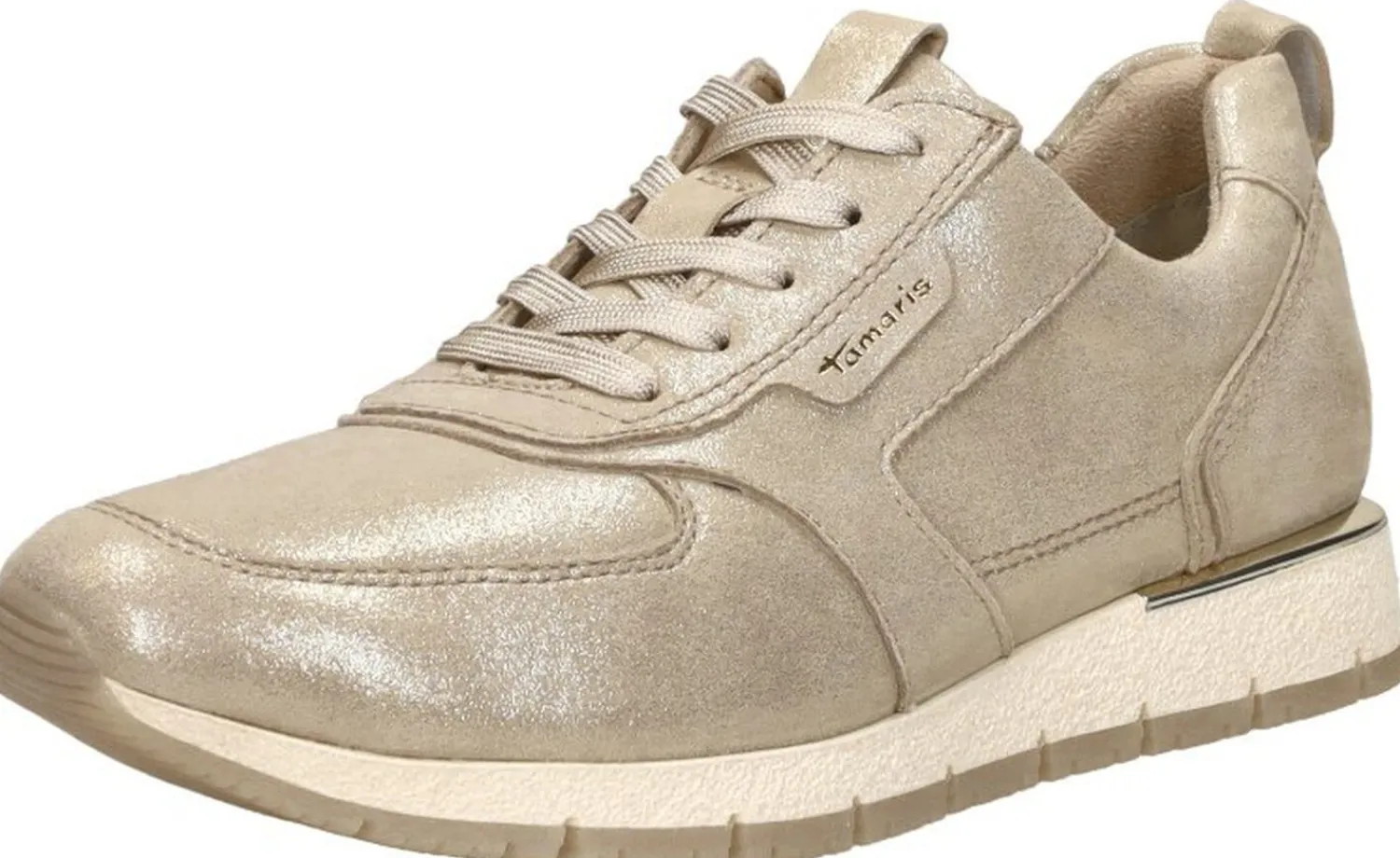 Tamaris Sneakers Laag Goudkleur New