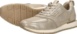 Tamaris Sneakers Laag Goudkleur New