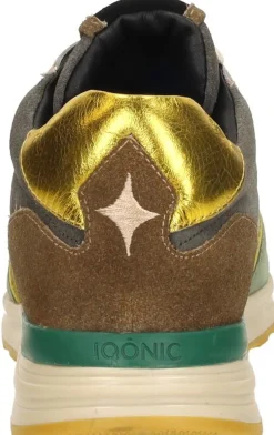 Iqonic Sneakers Laag Groen Outlet