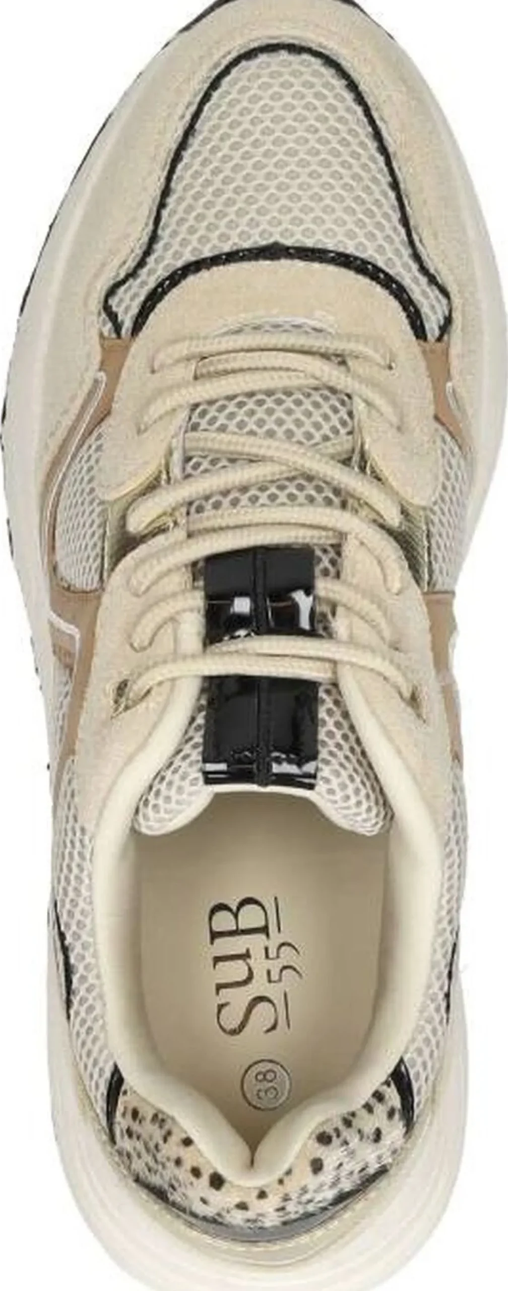 Sub55 Sneakers Laag Beige Hot