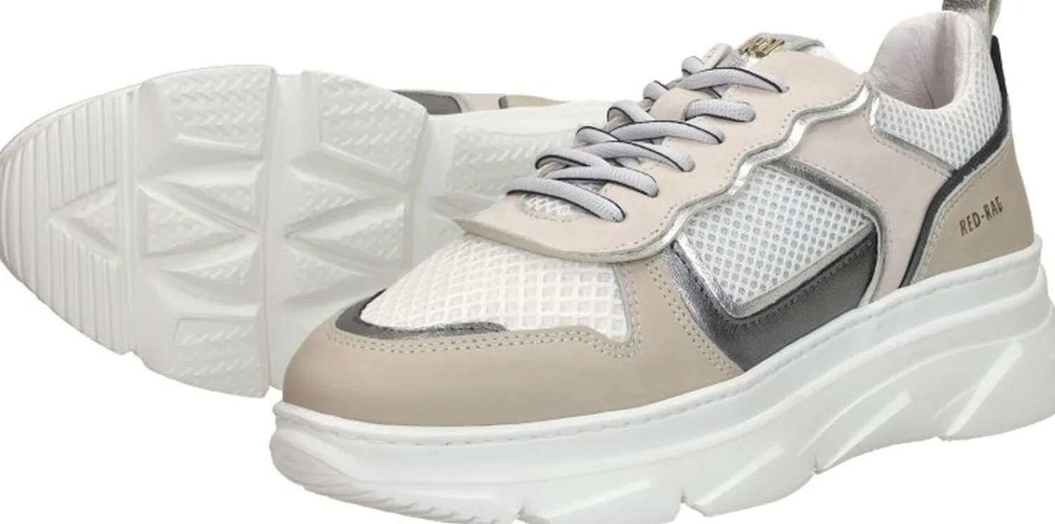 Red Rag Sneakers Laag Beige Outlet