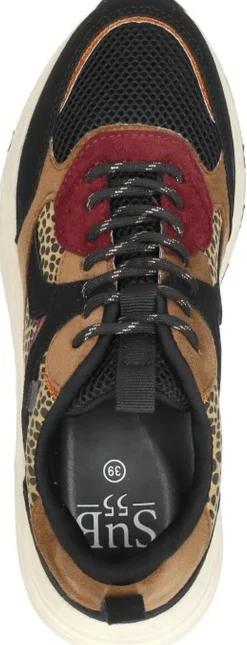 Sub55 Sneakers Laag Zwart Fashion