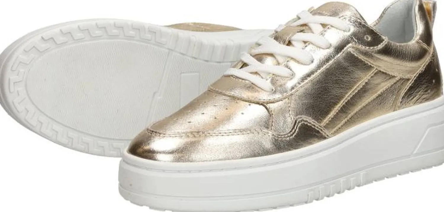Sub55 Sneakers Laag Goudkleur Sale