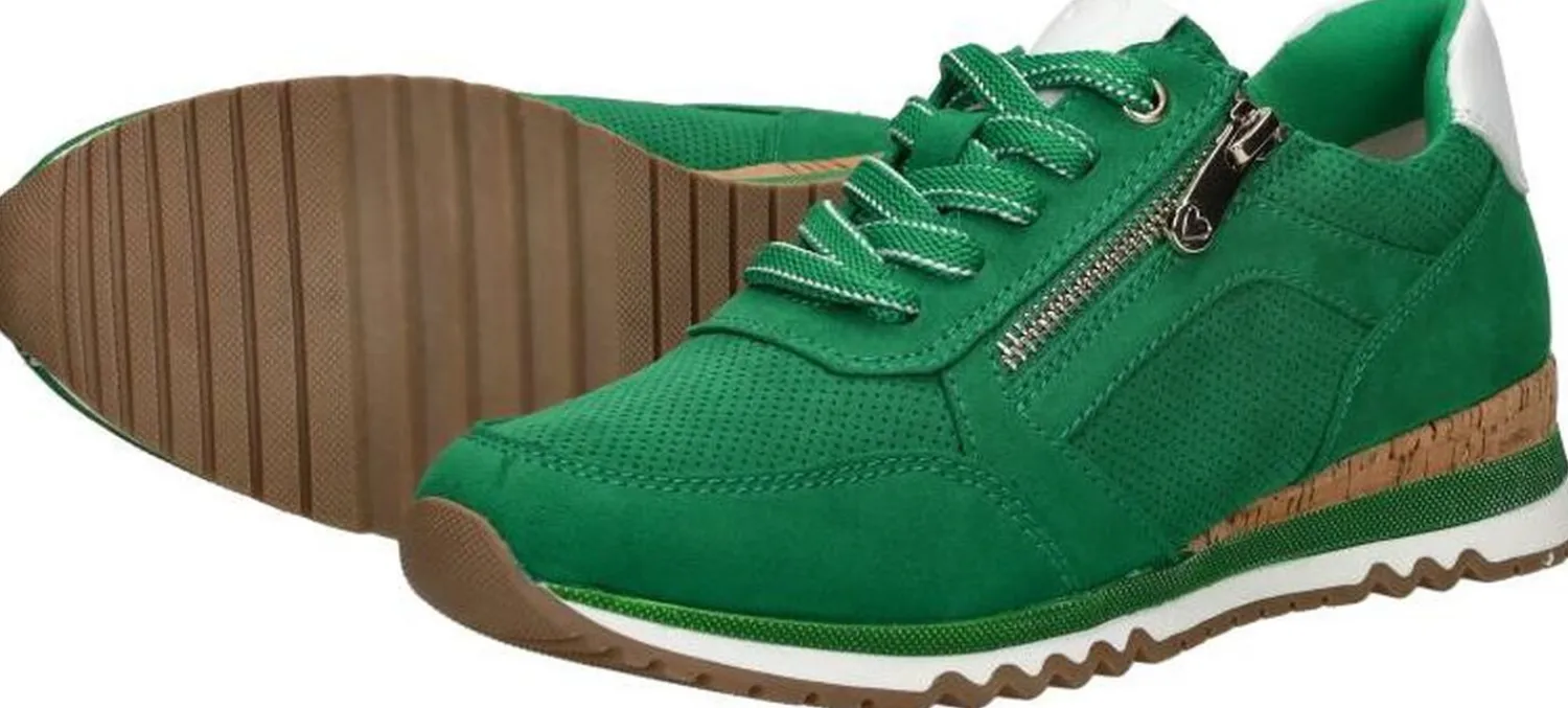 Marco Tozzi Sneakers Laag Groen Outlet