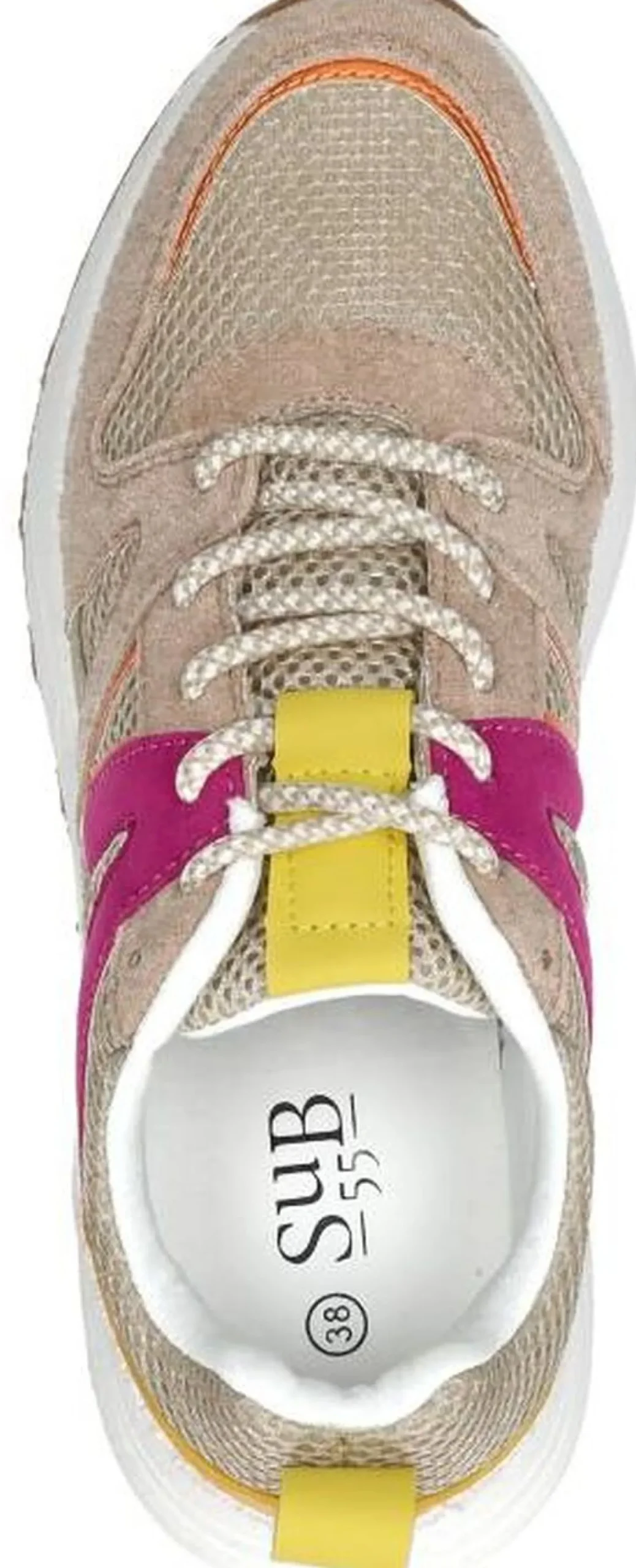 Sub55 Sneakers Laag Taupe Outlet