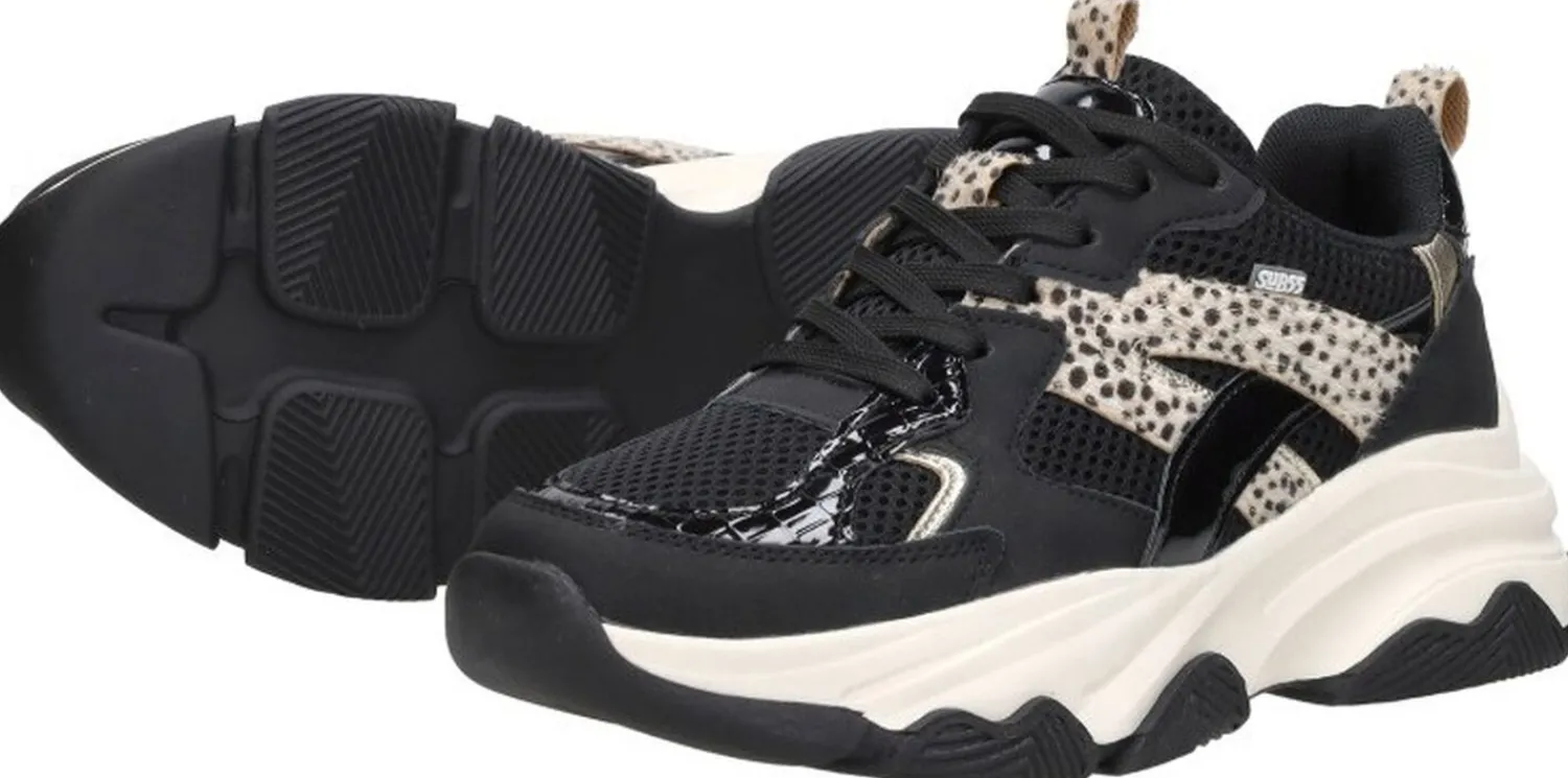Sub55 Sneakers Laag Zwart Hot