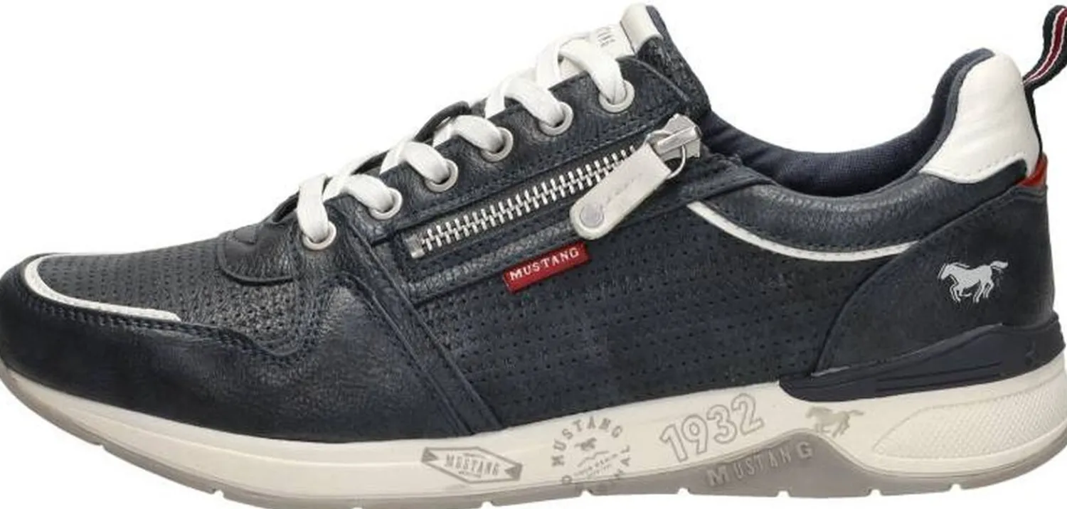Mustang Sneakers Laag Blauw Best