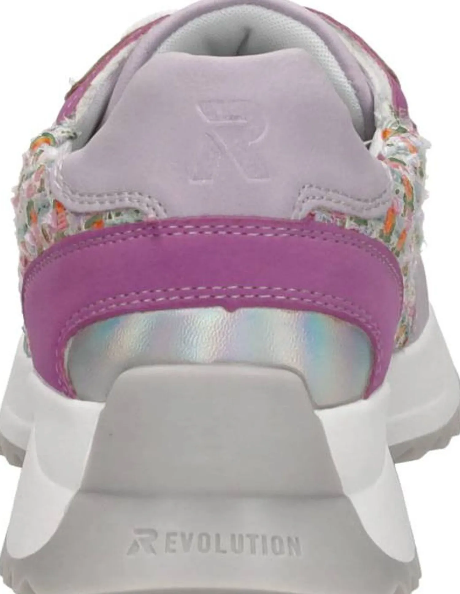 Rieker Sneakers Laag Lila Discount