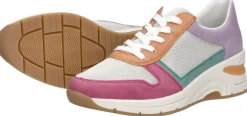Rieker Sneakers Laag Fuchsia New