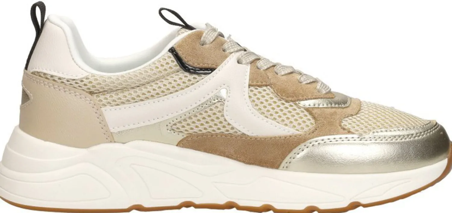 Sub55 Sneakers Laag Goudkleur Fashion