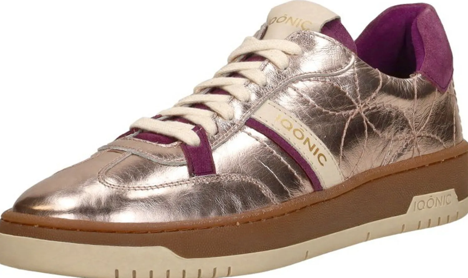 Iqonic Sneakers Laag Goudkleur Sale