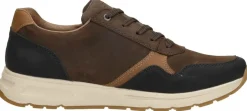 Rieker Sneakers Laag Donkerbruin Outlet