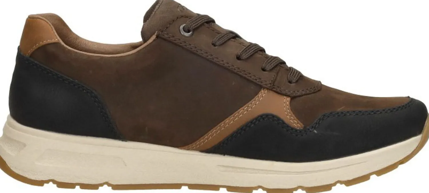 Rieker Sneakers Laag Donkerbruin Outlet