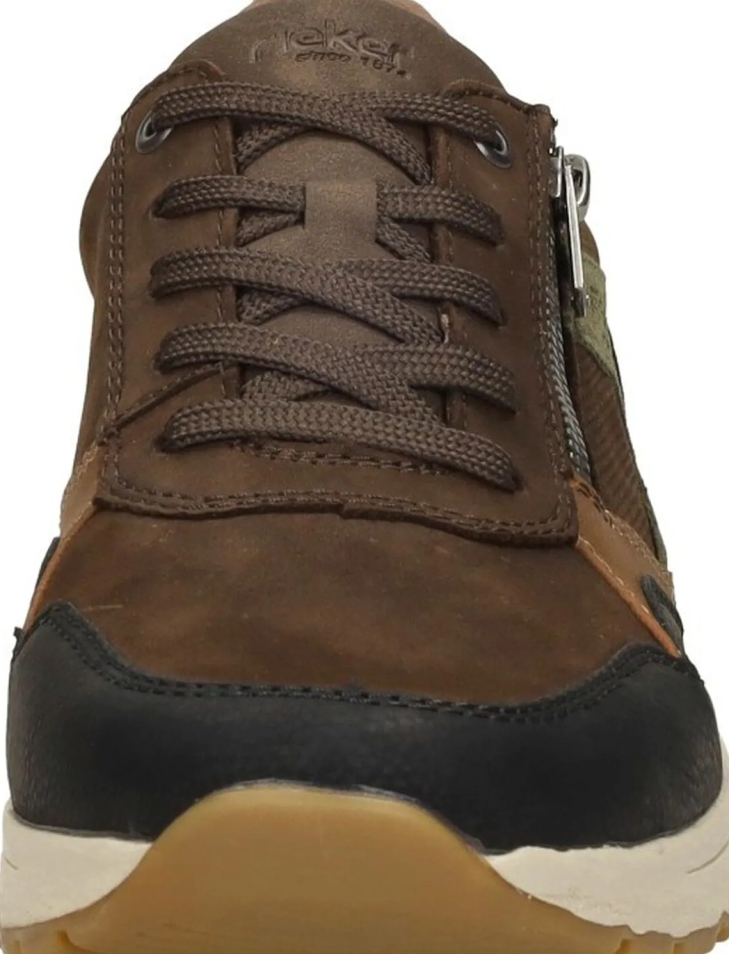 Rieker Sneakers Laag Donkerbruin Outlet