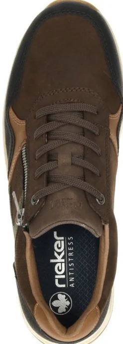 Rieker Sneakers Laag Donkerbruin Outlet