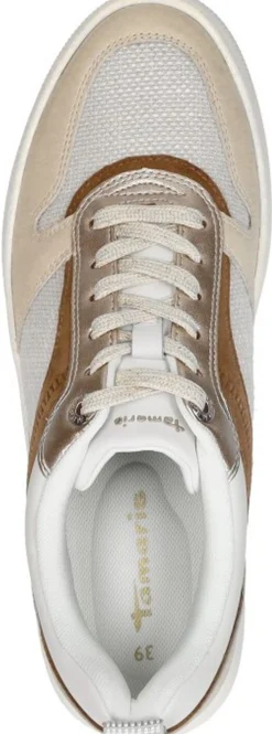 Tamaris Sneakers Laag Beige Clearance