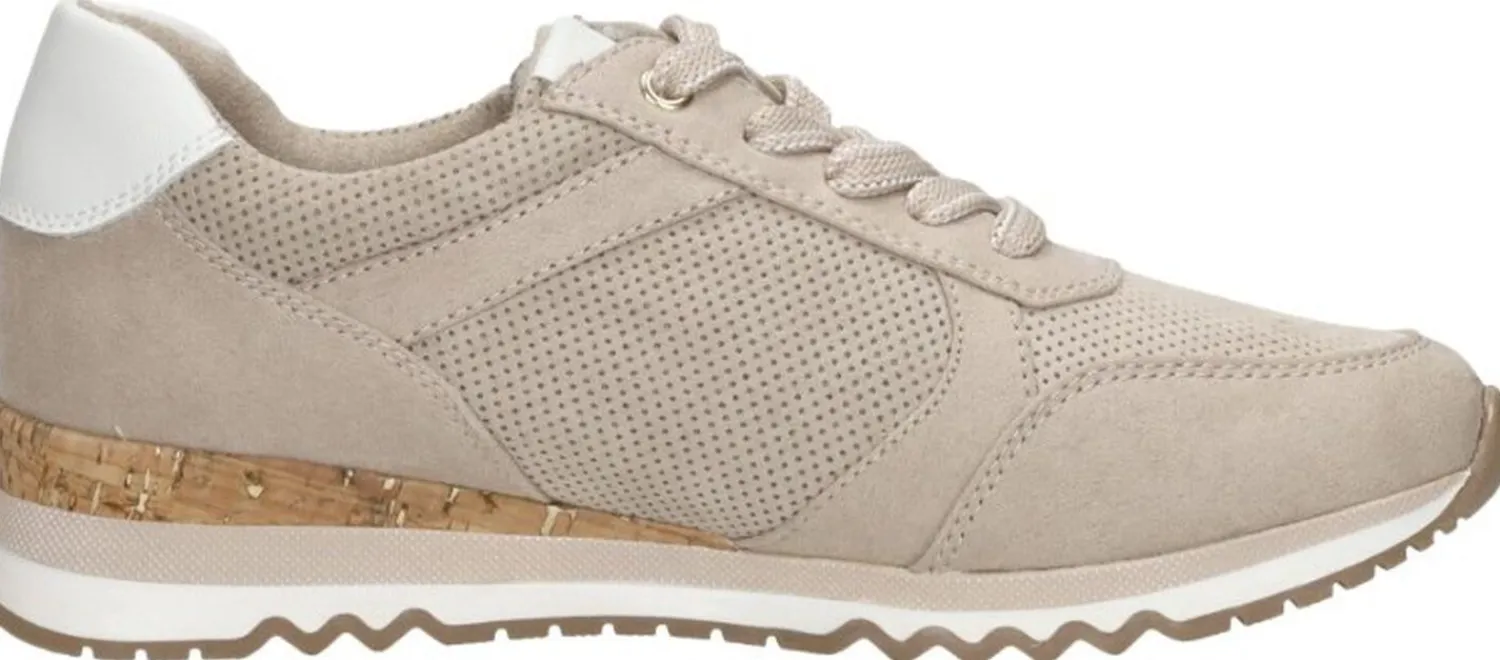 Marco Tozzi Sneakers Laag Beige Outlet