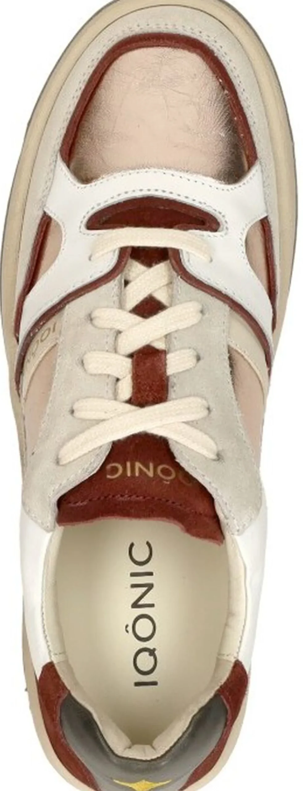Iqonic Sneakers Laag Gebroken wit Sale