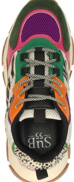 Sub55 Sneakers Laag Groen Discount