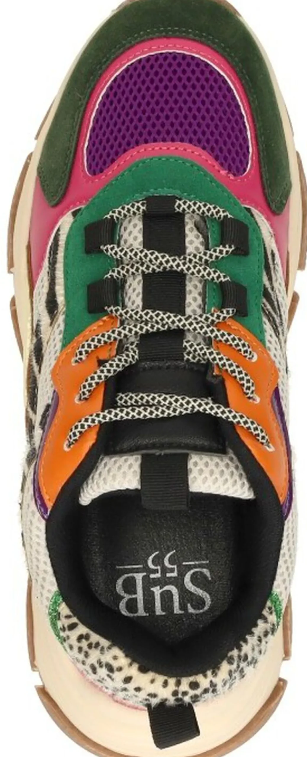Sub55 Sneakers Laag Groen Discount
