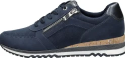 Marco Tozzi Sneakers Laag Blauw Outlet