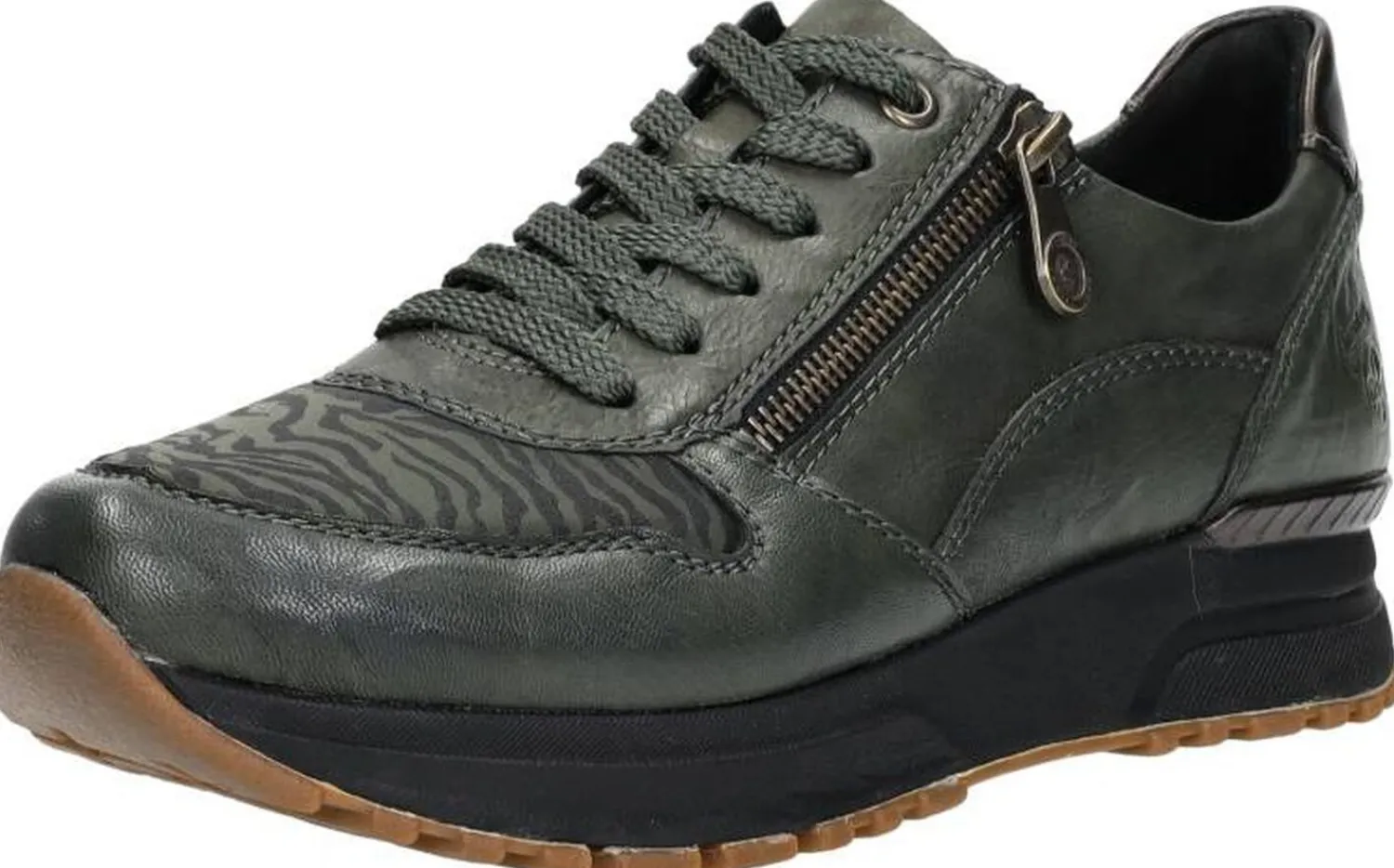 Rieker Sneakers Laag Groen New