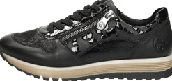 Rieker Sneakers Laag Zwart Best