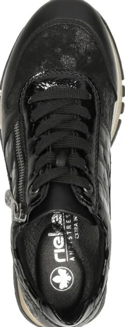 Rieker Sneakers Laag Zwart Best