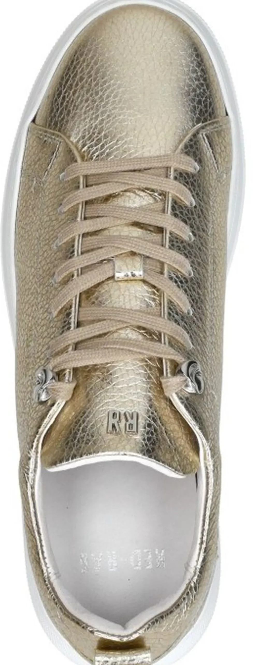 Red Rag Sneakers Laag Goudkleur Best