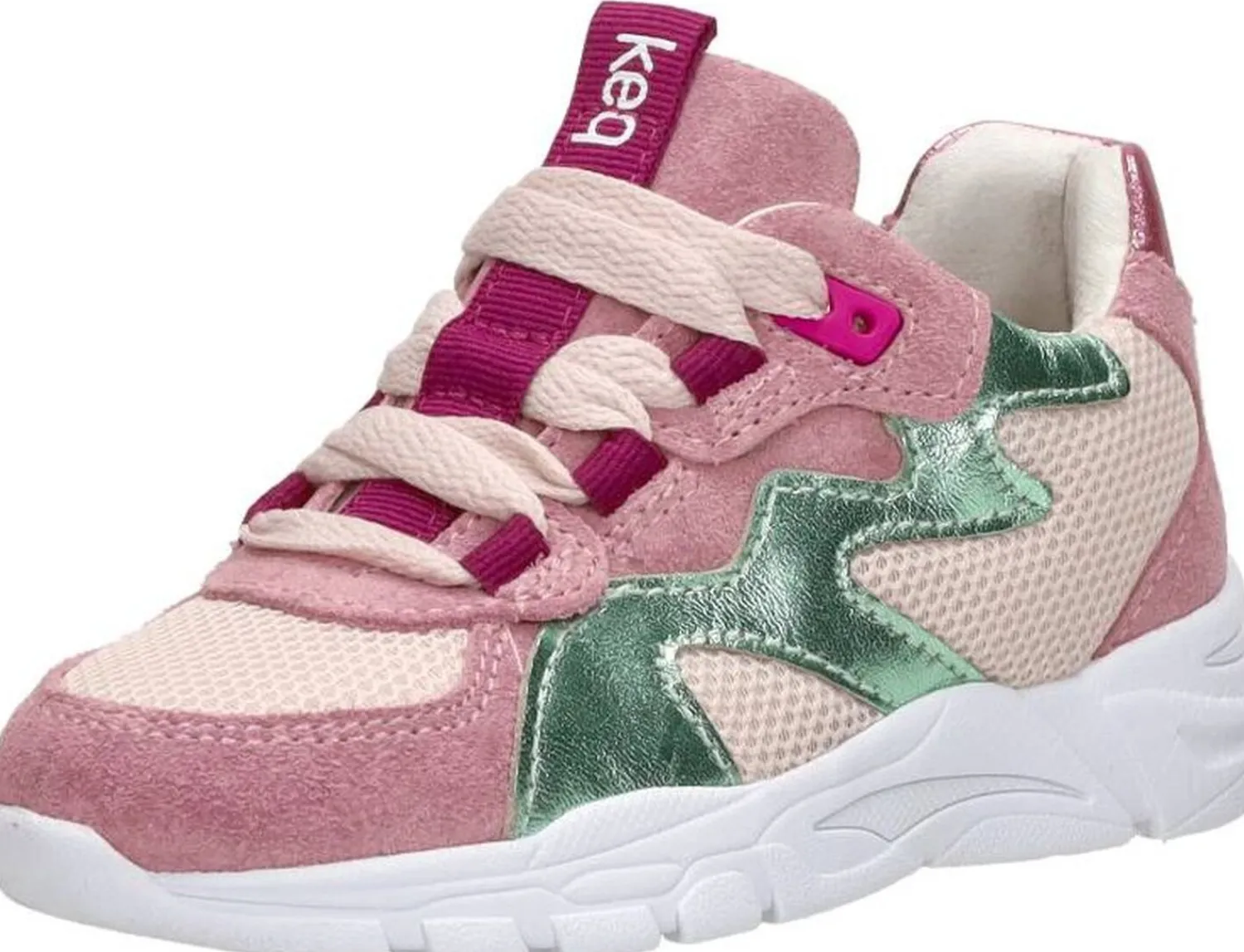 Keq Sneakers Laag Roze New