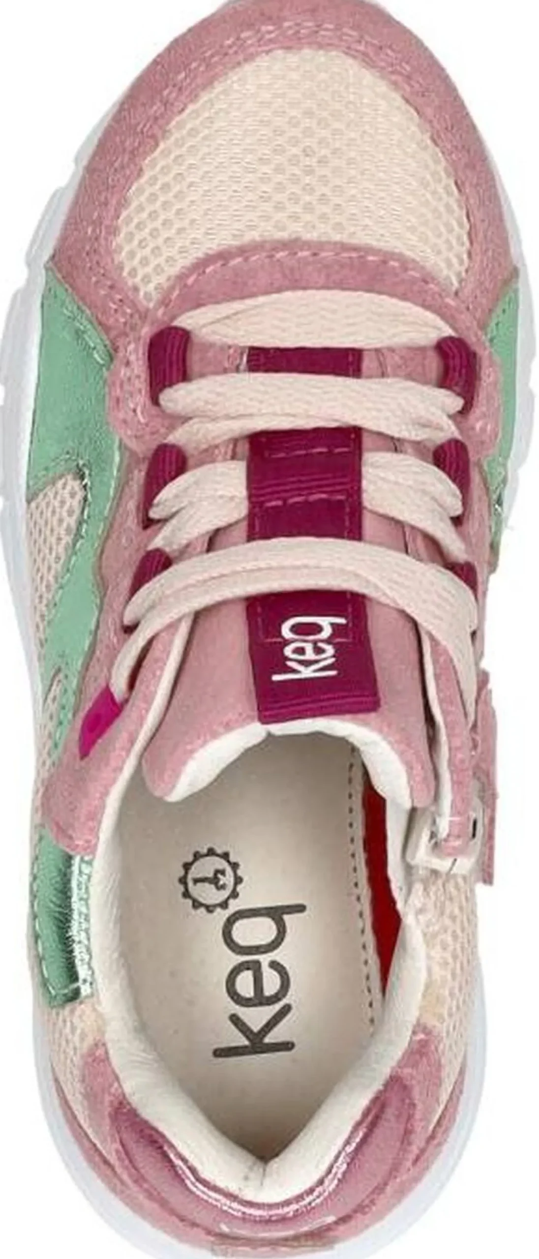 Keq Sneakers Laag Roze New