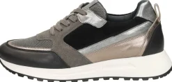 Aqa Sneakers Laag Zwart Discount