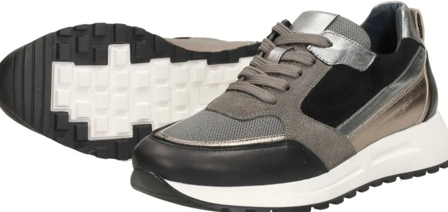 Aqa Sneakers Laag Zwart Discount