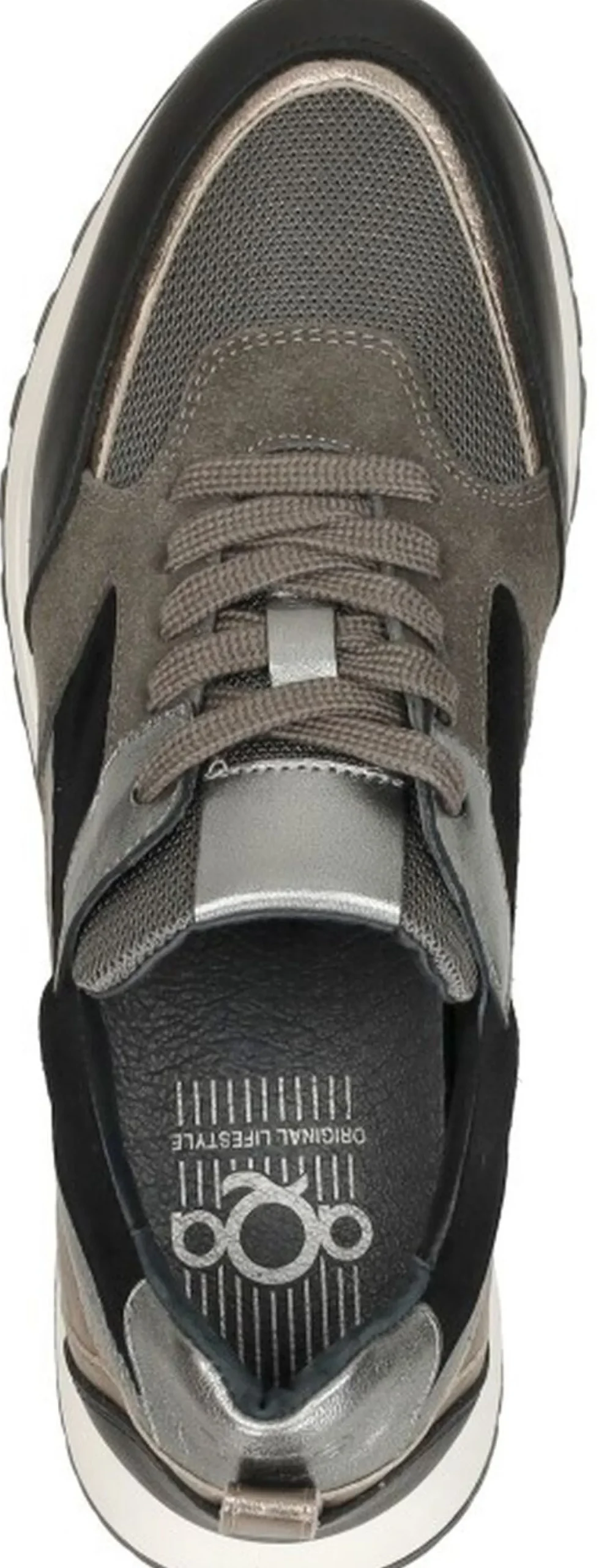 Aqa Sneakers Laag Zwart Discount