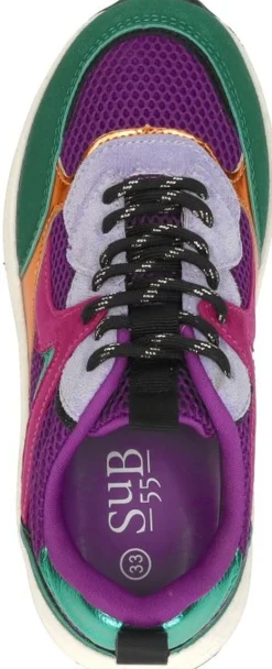 Sub55 Sneakers Laag Groen Clearance