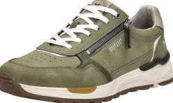 Mustang Sneakers Laag Khaki Fashion