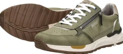 Mustang Sneakers Laag Khaki Fashion