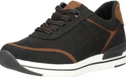 Marco Tozzi Sneakers Laag Zwart Discount