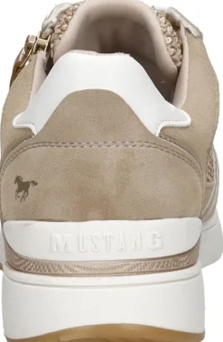 Mustang Sneakers Laag Beige Clearance
