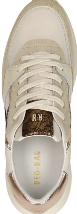 Red Rag Sneakers Laag Beige Clearance