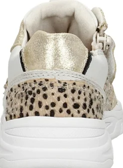 Keq Sneakers Laag Goudkleur Discount